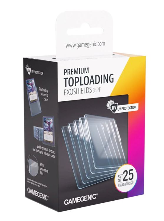 100 PREMIUM TOPLOADING EXOSHIELD 35PT AND 100 INNER SLEEVES