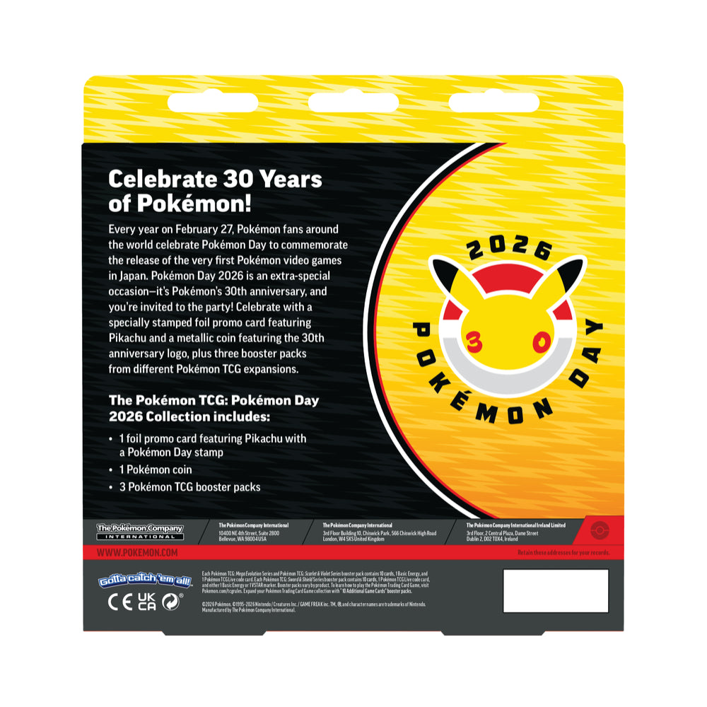 POKEMON DAY 2026 COLLECTION ENGLISH